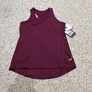 NWT Endeavor Women's Racerback Tank Top sz S Fig Purple Gym Activewear